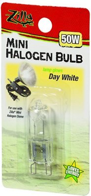 Zilla Mini Day White Halogen Bulb for Reptile Terrariums