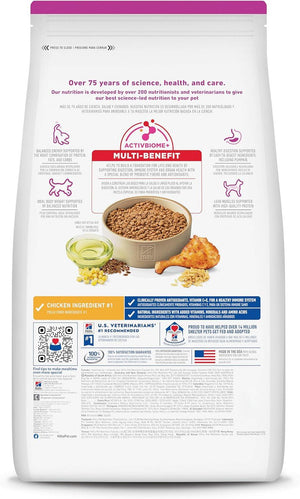 Hill's Science Diet Adult 1-6 Small & Mini Chicken & Brown Rice Dry Dog Food, 15.5-lb