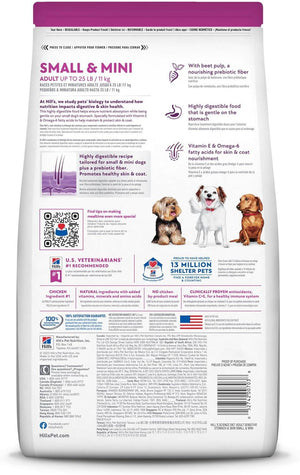 Hill's Science Diet Adult Sensitive Stomach & Skin Small & Mini Chicken & Rice Dry Dog Food