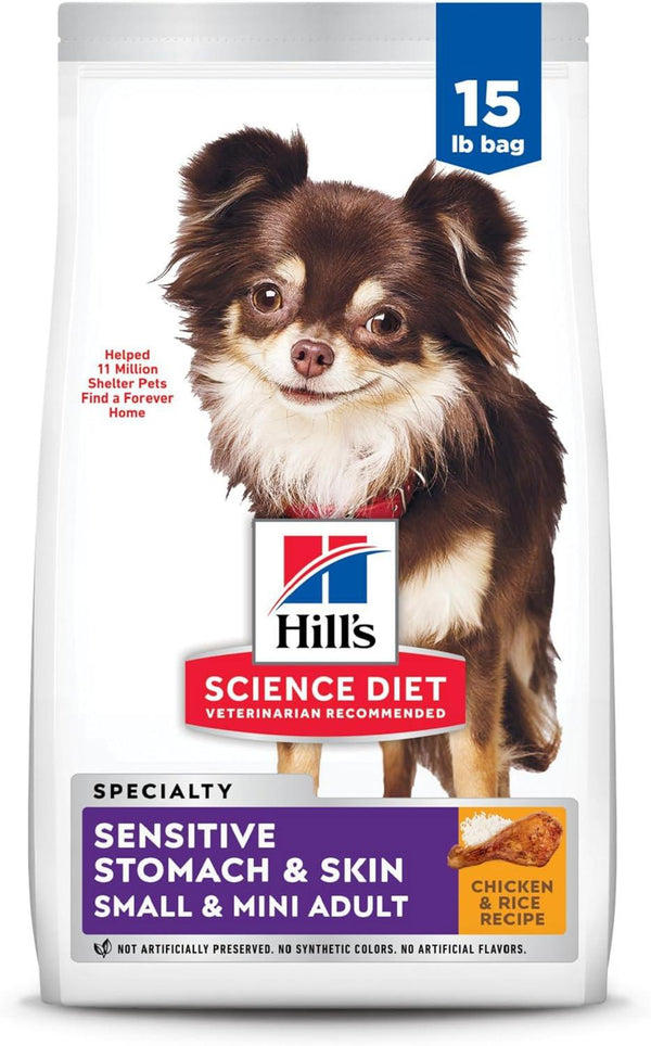 Hill's Science Diet Adult Sensitive Stomach & Skin Small & Mini Chicken & Rice Dry Dog Food