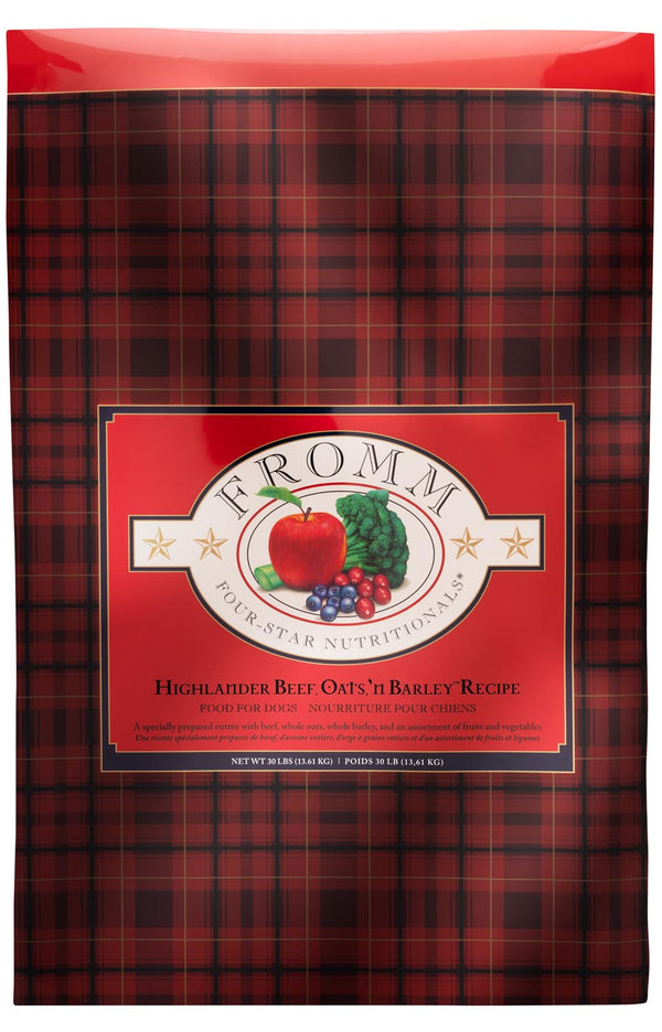 Fromm Four-Star Nutritionals Highlander Beef, Oats, & Barley Dry Dog Food