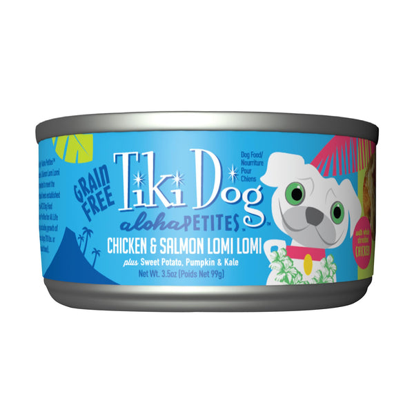 Tiki Dog Aloha Petites Chicken & Salmon Lomi Lomi Wet Dog Food