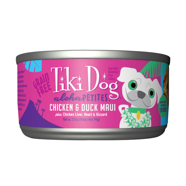 Tiki Dog Aloha Petites Chicken & Duck Maui Wet Dog Food