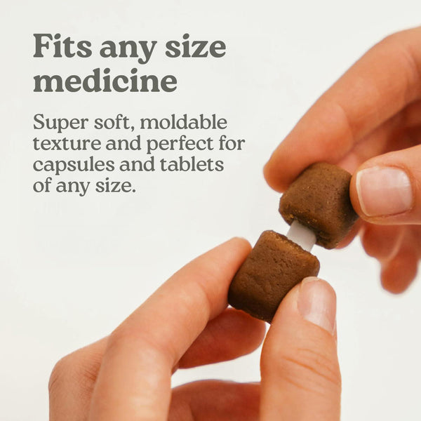 Presidio Pill Buddy Naturals Friandises pour chiens au beurre de cacahuète et miel, 5.29-oz