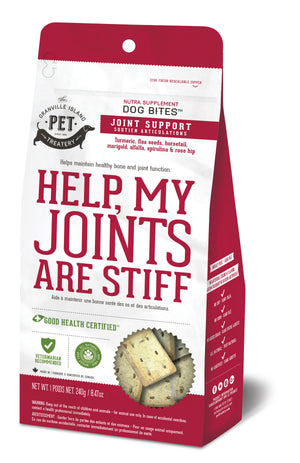 The Granville Island Pet Treatery Joint Support Nutra Supplement Dog Treats, 8.47-oz