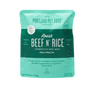 Portland Pet Food Rosie’s Beef N Rice Ready to Eat Pouch Wet Dog Food, 9-oz