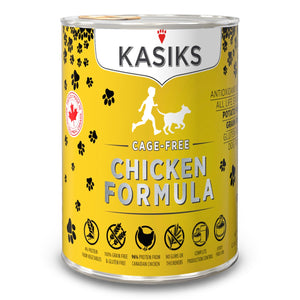 KASIKS Cage-Free Chicken Formula Grain-Free Canned Dog Food