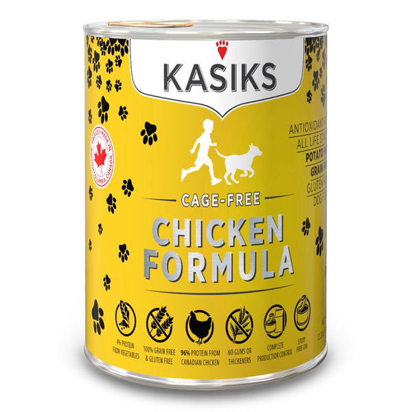 KASIKS Cage-Free Chicken Formula Grain-Free Canned Dog Food