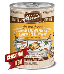 Merrick Limited Edition Grain-Free Winner Winner Chicken Dinner Canned Dog Food