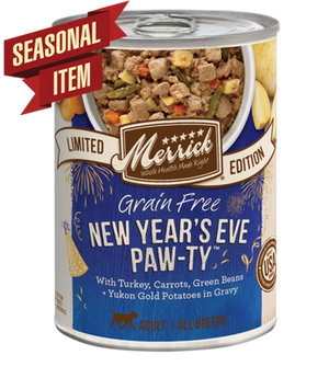 Merrick's Limited Edition Grain-Free New Year's Eve Pawty Canned Dog Food