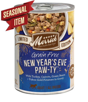 Merrick's Limited Edition Grain-Free New Year's Eve Pawty Canned Dog Food