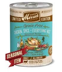 Merrick Limited Edition Grain-Free Chicken Spice & Everything Nice Adult Canned Dog Food