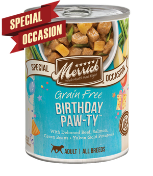 Merrick Special Occasion Grain-Free Birthday Pawty Canned Dog Food