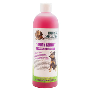 Natures Specialties Berry Gentle Dog & Cat Shampoo, 16-oz