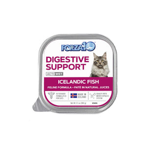 Forza10 Nutraceutic Actiwet Soutien Digestif Poisson Islandais Nourriture humide pour chats, 3.5-oz