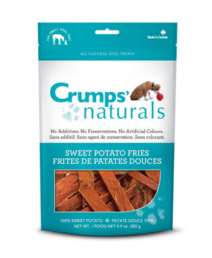 Crumps' Naturals Sweet Potato Fries Dog Treats, 135-gram