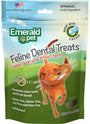 Emerald Pet Feline Dental Treats Catnip Flavored Cat Treats, 3-oz