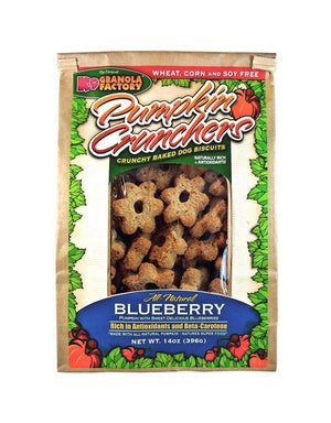 K9 Granola Factory Pumpkin Crunchers aux Myrtilles Friandises pour chiens, 14-oz