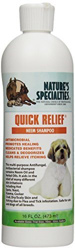 Nature's Specialties Quick Relief Neem Pet Shampoo, 16-oz