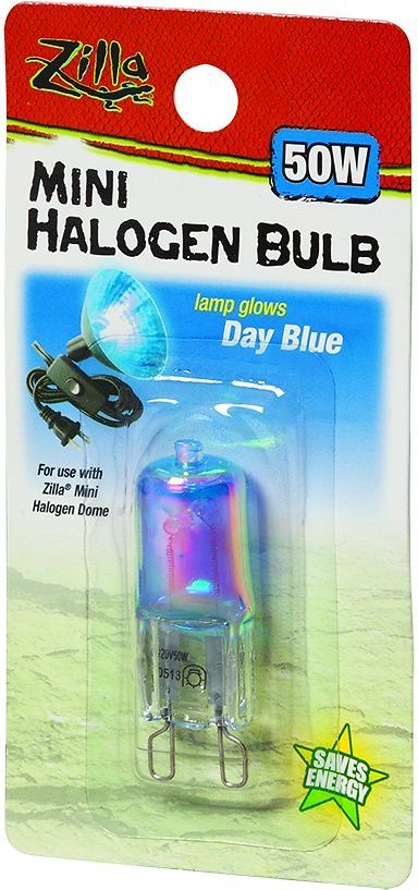 Zilla Mini Day Blue Halogen Bulb for Reptile Terrariums