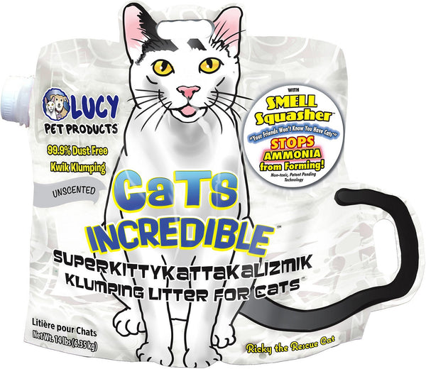Litière pour chats Incroyable non parfumée Lucy Pet