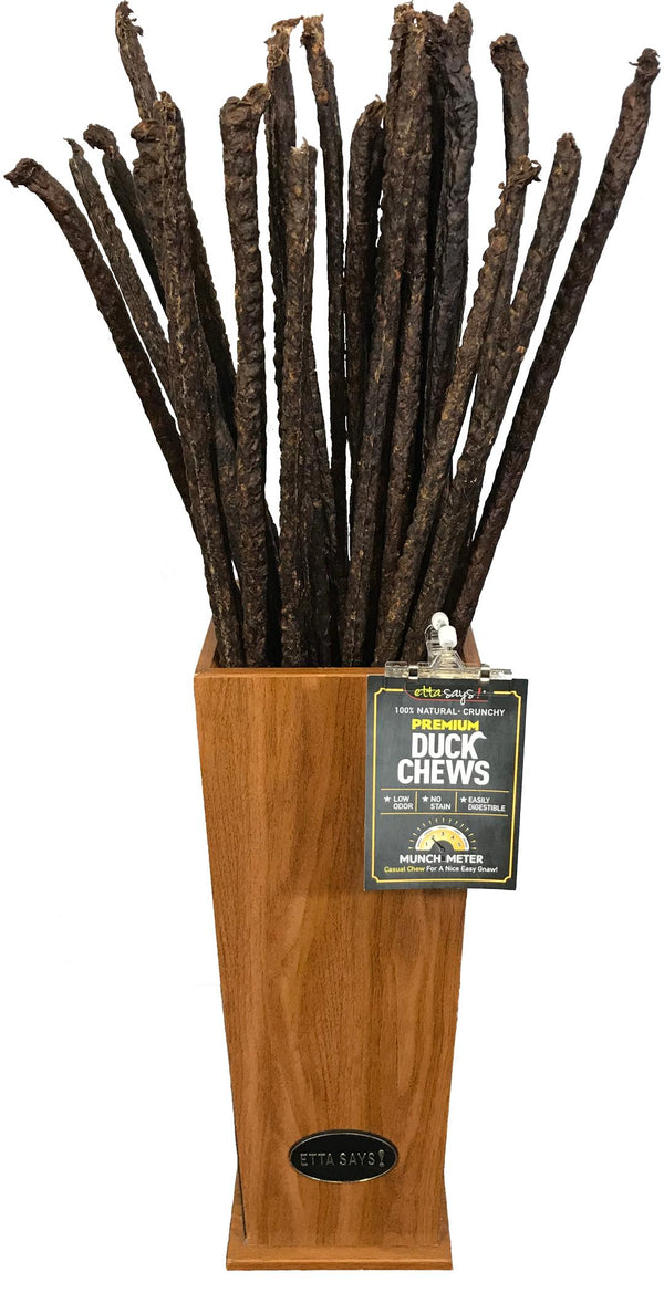 Etta Says! Premium 3' Crunchy Duck Chew Dog Treats