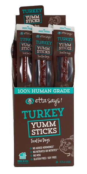 Etta a dit ! Gâteries pour chiens Yumm Sticks Turkey