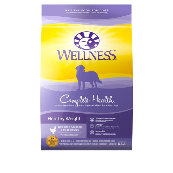 Wellness Complete Health Healthy Weight Deboned Chicken & Peas Adult Dry Dog Food