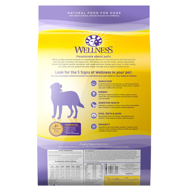 Wellness Complete Health Healthy Weight Deboned Chicken & Peas Adult Dry Dog Food