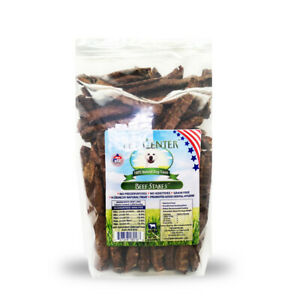 Pet Center USA Natural Beef Stakes Dog Treats, 8-oz