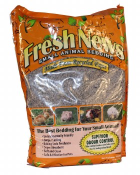 Fresh News Recycled Paper Small Animal Bedding
