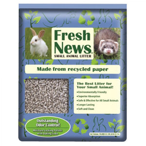Fresh News Recycled Paper Small Animal Litter