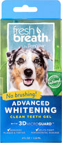 Tropiclean Fresh Breath Advanced Whitening Clean Teeth Gel Kit, 4-oz