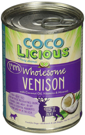 Party Animal CocoLicious I'm Wholesome Venison Canned Dog Food