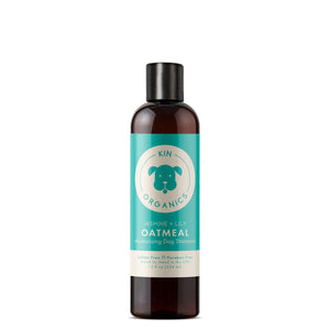 kin+kind Kin Organics Jasmine + Lily Oatmeal Moisturizing Dog Shampoo, 12-oz
