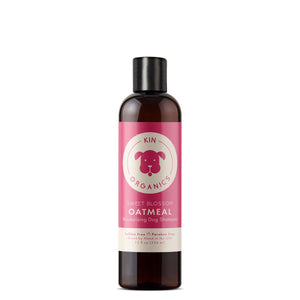kin+kind Kin Organics Sweet Blossom Oatmeal Moisturizing Dog Shampoo, 12-oz