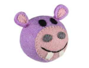 RC Pets Wooly Wonkz Safari Hippo Dog Toy