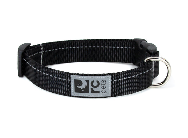 RC Pets Primary Clip Dog Collar, Black