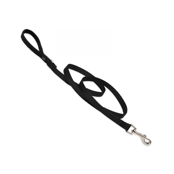 Lupine Pet Basic Solids Dog Leash, Black