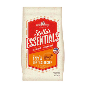 Stella & Chewy's Essentials Croquettes pour chien bœuf et lentilles sans céréales