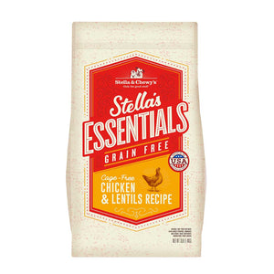 Stella & Chewy's Essentials Croquettes pour chien Sans céréales Poulet et Lentilles
