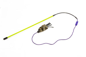 Kung Fu Kitty Jouet pour chat en cuir Queue de dragon
