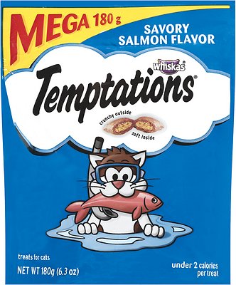 Temptations Savory Salmon Flavor Cat Treats