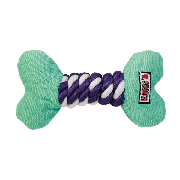 KONG Dots & Daisies Bone Dog Toy
