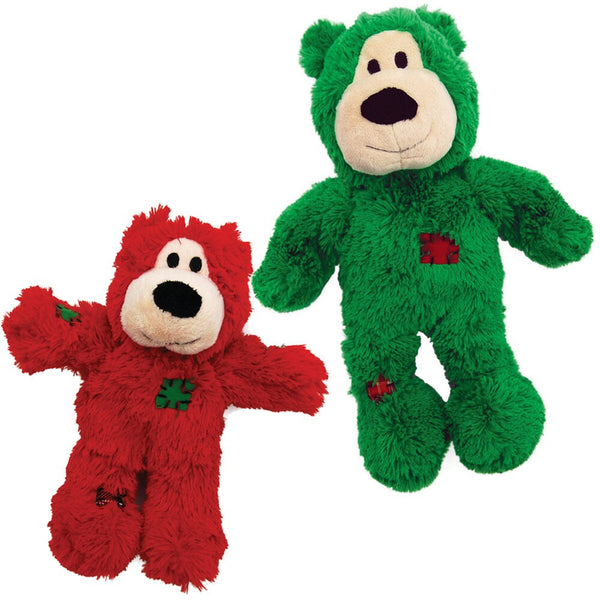 KONG Holiday Knots Bear Dog Toy