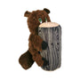 KONG Huggz Hiderz Raccoon Dog Toy