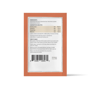The Honest Kitchen Booster Quotidien Bouillon d'Os de Bœuf Instantané au Curcuma pour Chiens