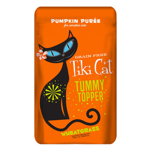 Tiki Cat Tummy Topper Pumpkin Puree & Wheatgrass Lickable Cat Treat, 1.5-oz