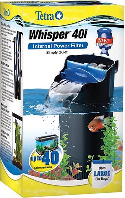 Tetra Whisper Internal Power Filter with BioScrubber for Aquariums