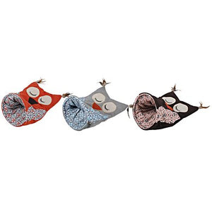 All For Paws Vintage Owl Sac pour chat Jouet pour chat, couleur variable